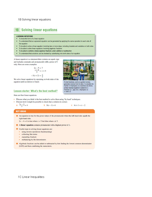 2024 VCE (NHT) Mathematical Methods Exam 1 Formula Sheet - Studocu