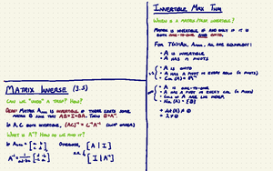 Comprehensive Study Guide on Matrices, Determinants, and ...