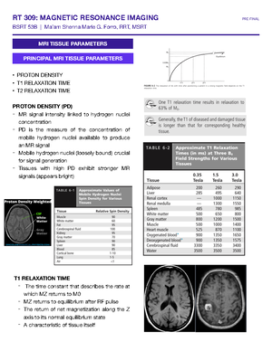 RT205 Pharmacology lesson 1 - | RT PRELIMS – WEEK 1 A. 2023 – 2024 ...