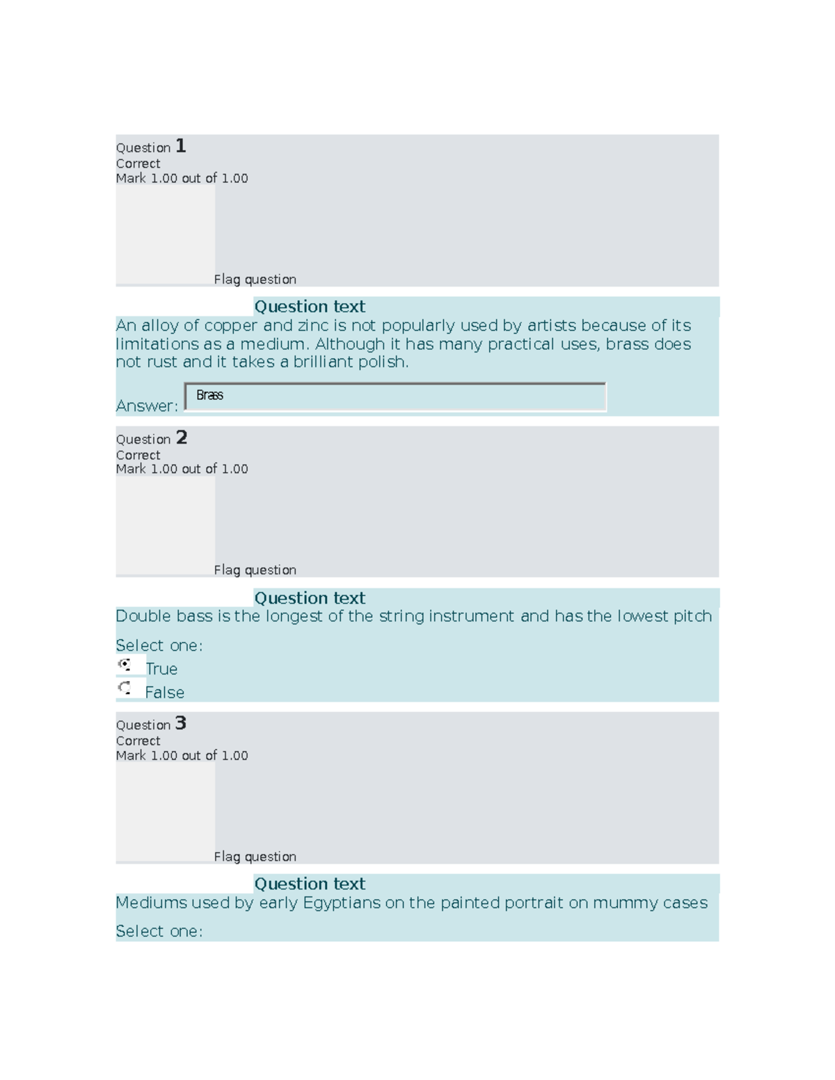 Art Appreciation Midterm Exam: Key Questions and Answers - Studocu