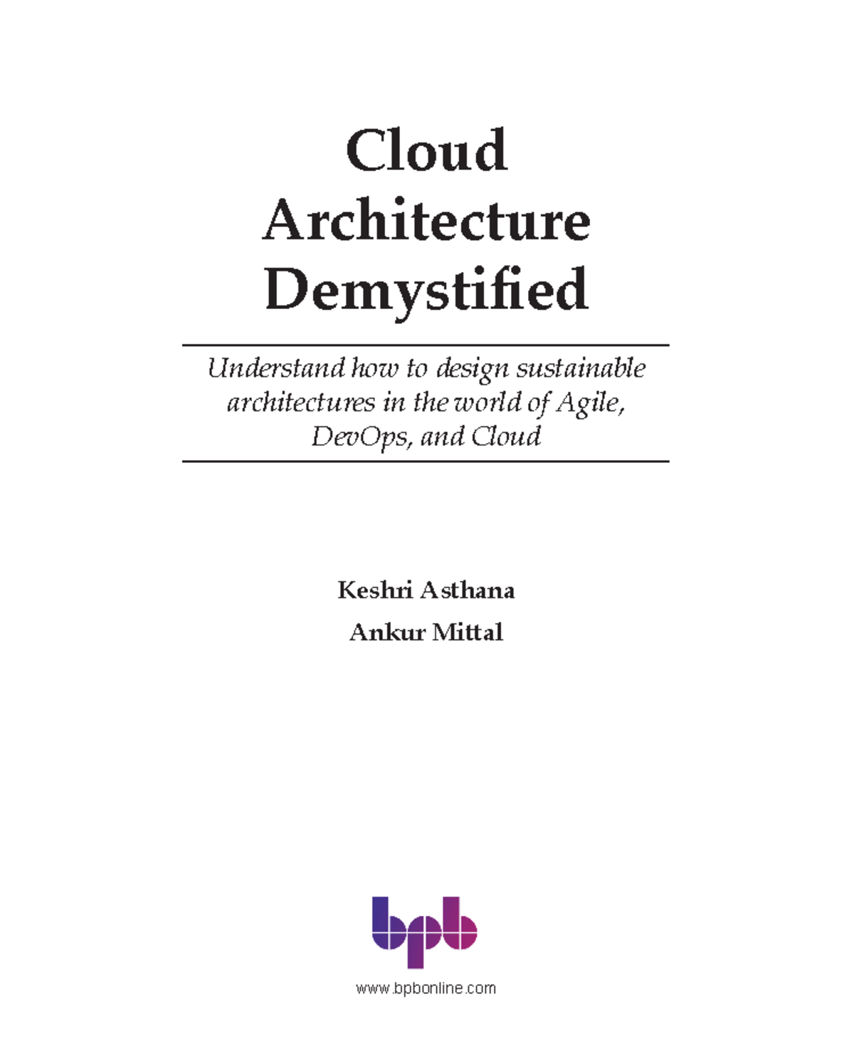 Cloud Architecture Dmystfd: Agile & DevOps Insights for Success - Studocu