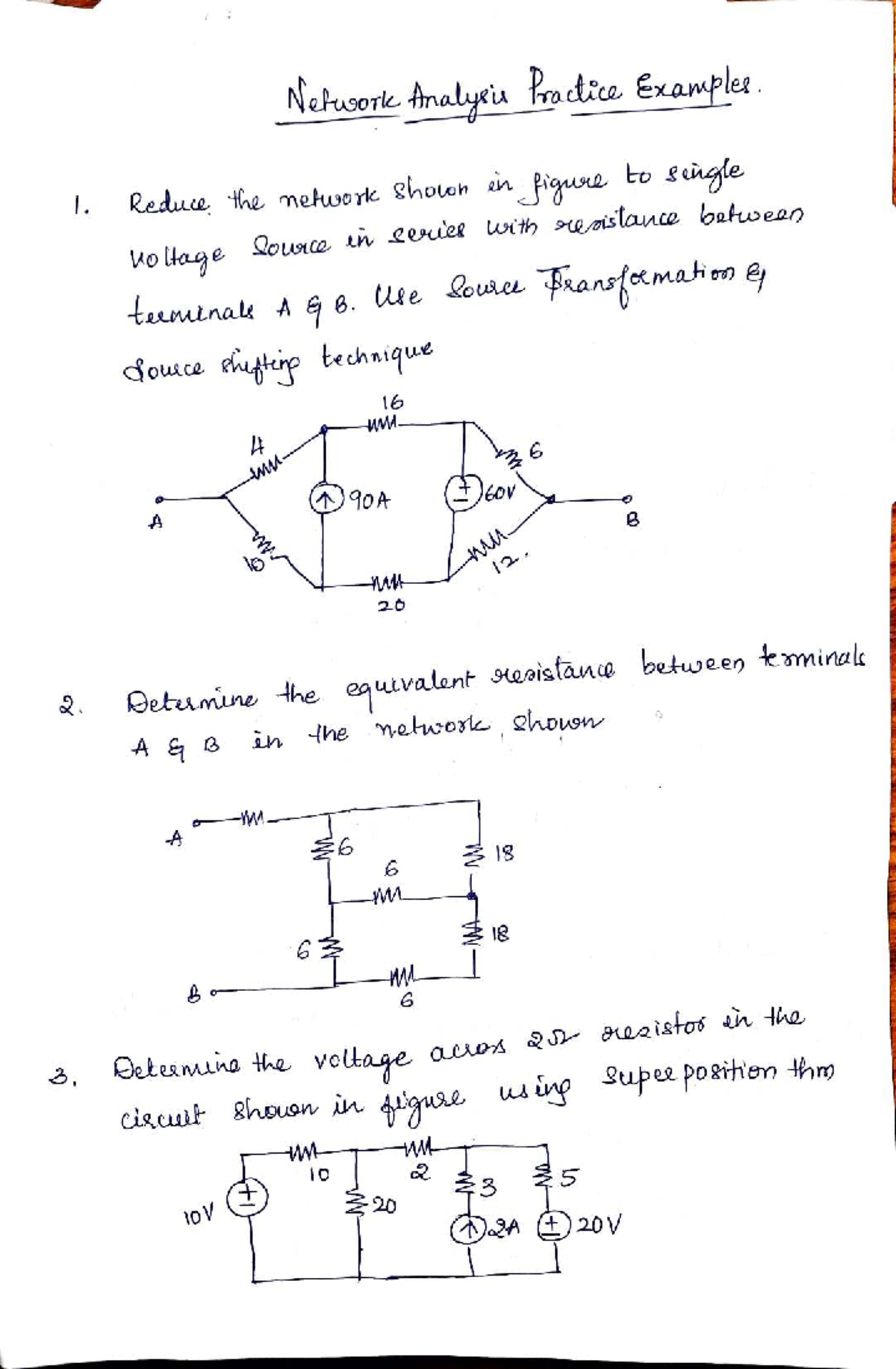 Networks Practice Exam Examples: Analysis and Calculations - Studocu