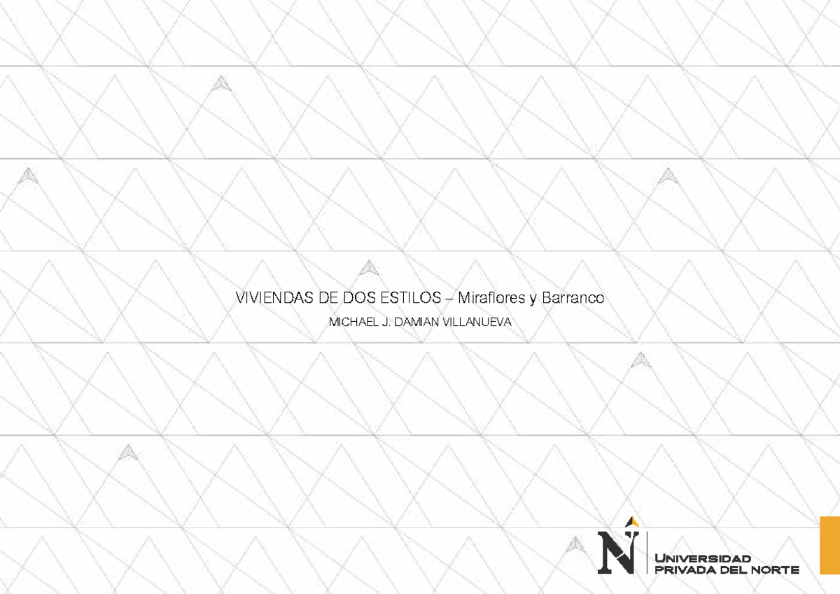 Trabajo Final: Análisis de Viviendas en Barranco y Miraflores - ARQ 10mo - Document Preview