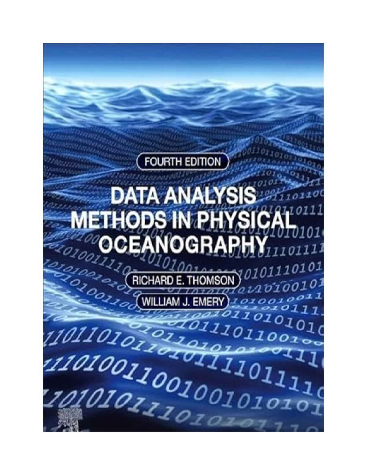 E Book Data Analysis Methods in Physical Oceanography 4th Edition