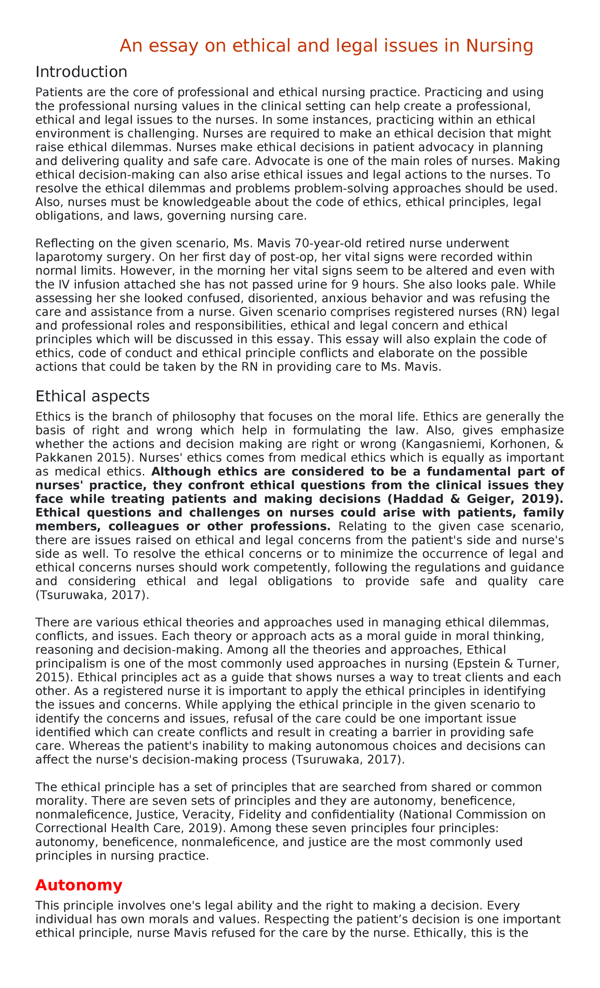 Legal and Ethical Issues in Nursing Practice: A Comprehensive Overview ...
