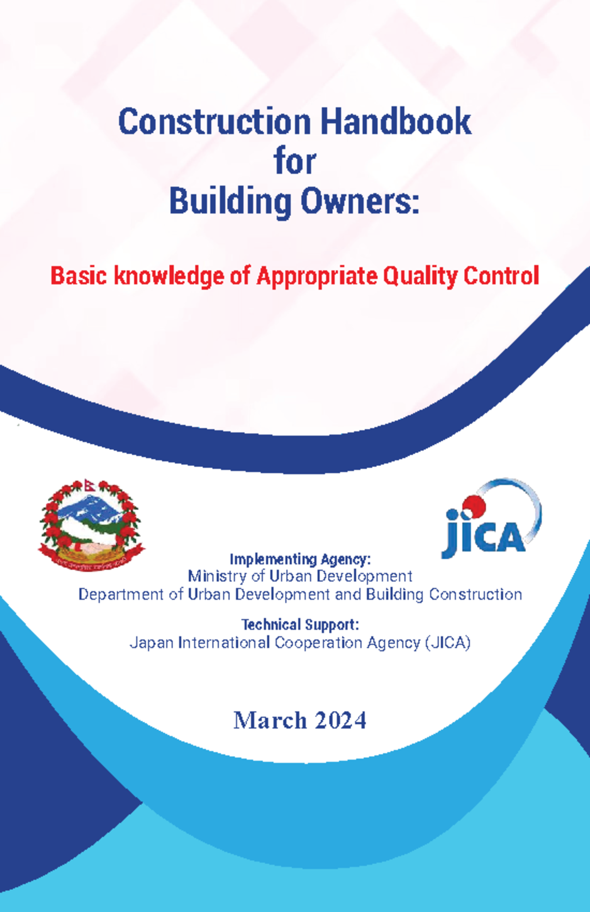 Construction Handbook: Quality Control for Building Owners (JICA) - Studocu