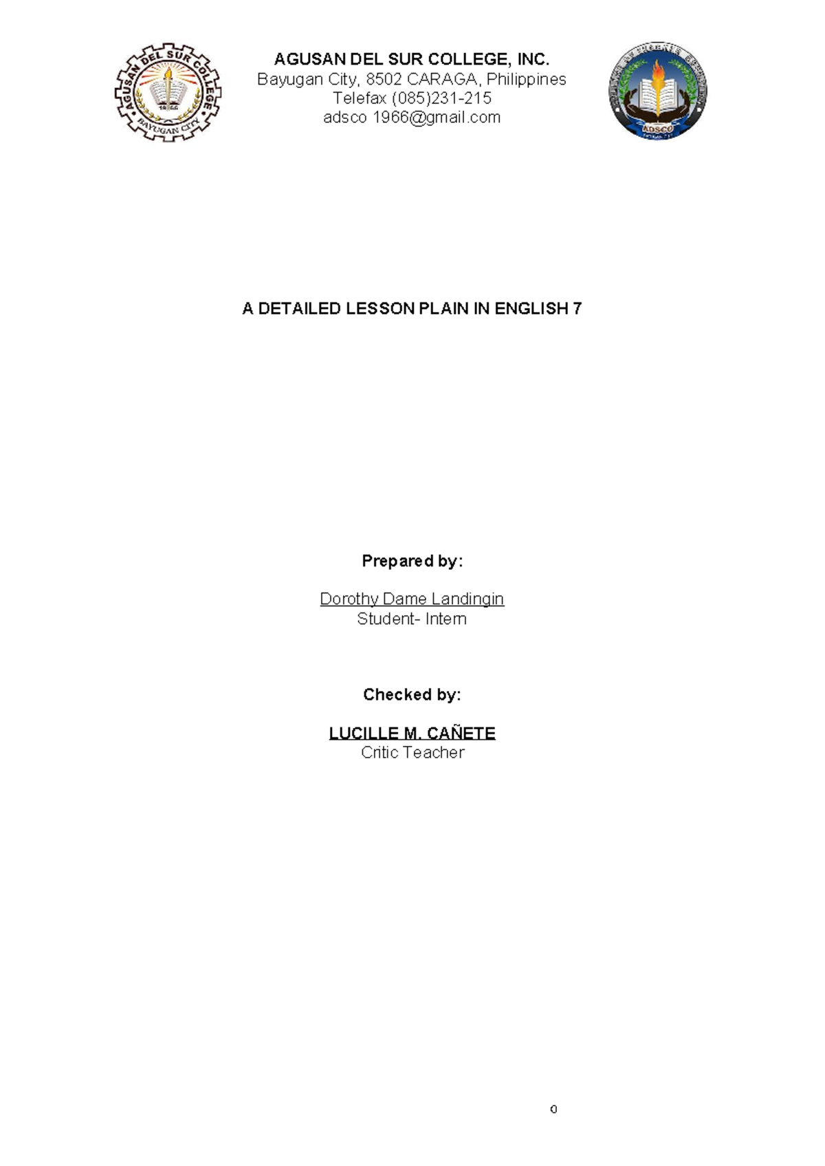 DLP: Detailed Lesson Plan for Grade 7 English on Sociocultural Aspects ...
