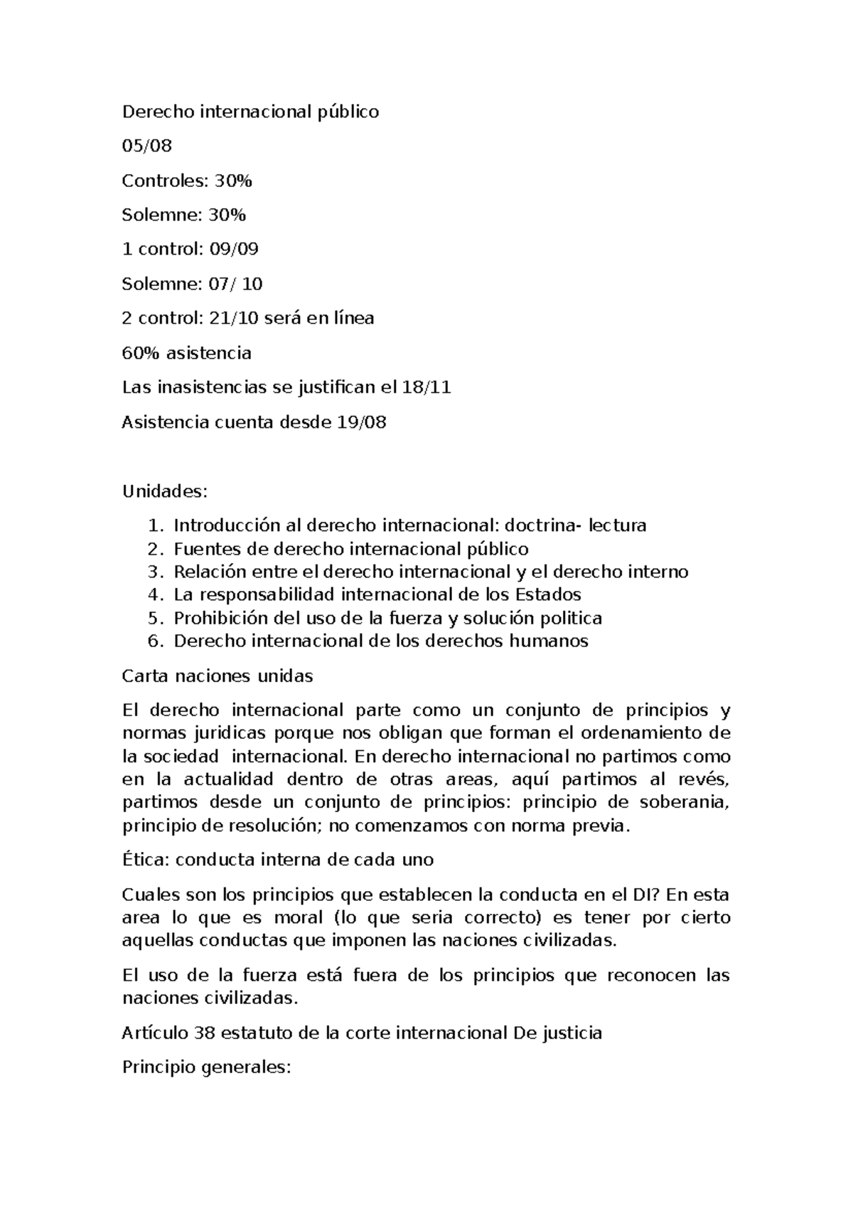 Derecho Internacional Público: Fundamentos y Principios Clave (DIP) - Document Preview