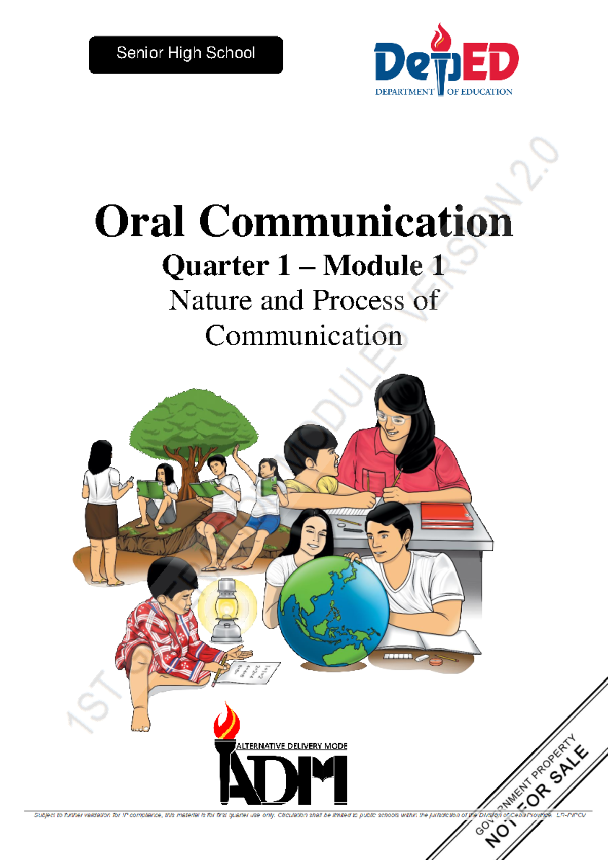 Oral Communication Module 1: Nature & Process of Communication (Final ...
