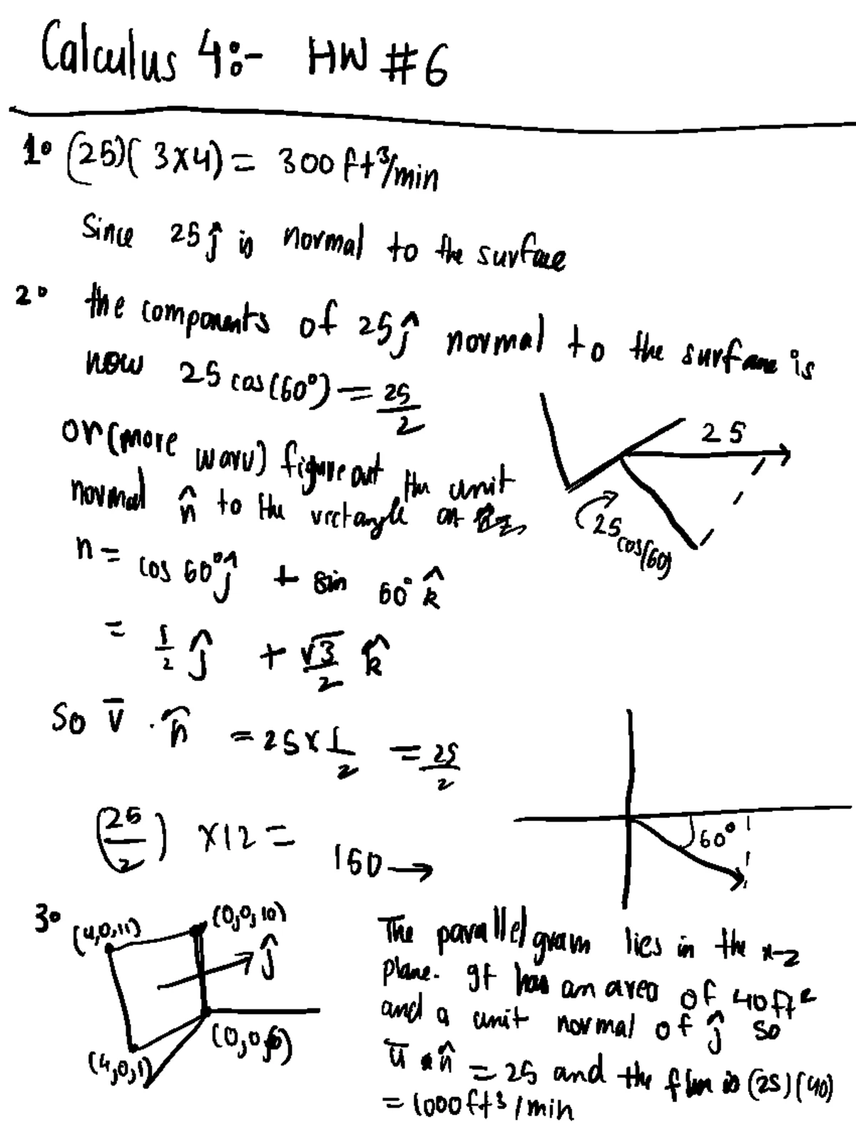 Note 24 Jan 2024 - HW 8 - Calculus 2 HW 1 Problem 1 f n 210s a 3 X 0 IT ...