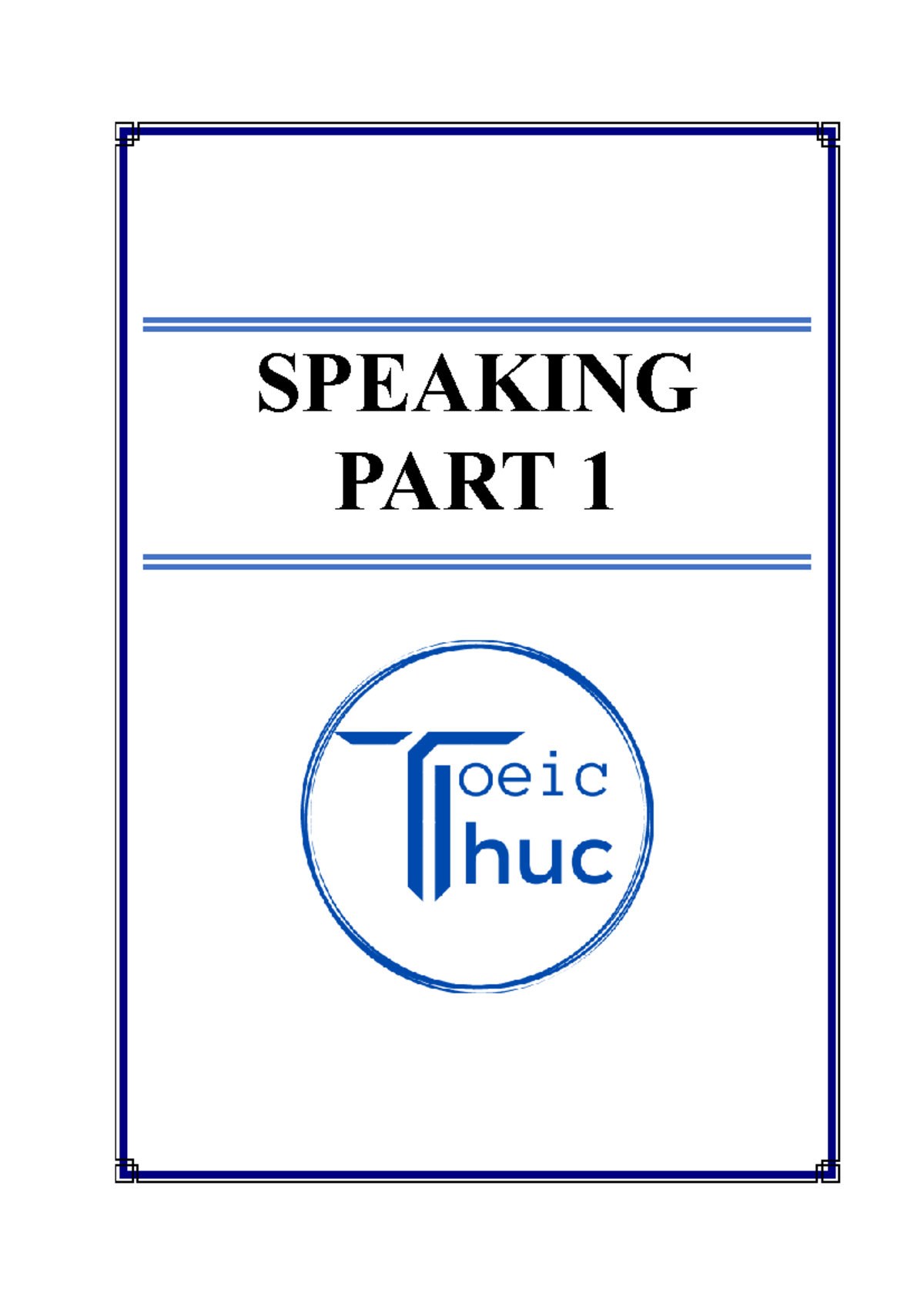 IELTS Speaking Part 1: Topics and Sample Answers - Studocu
