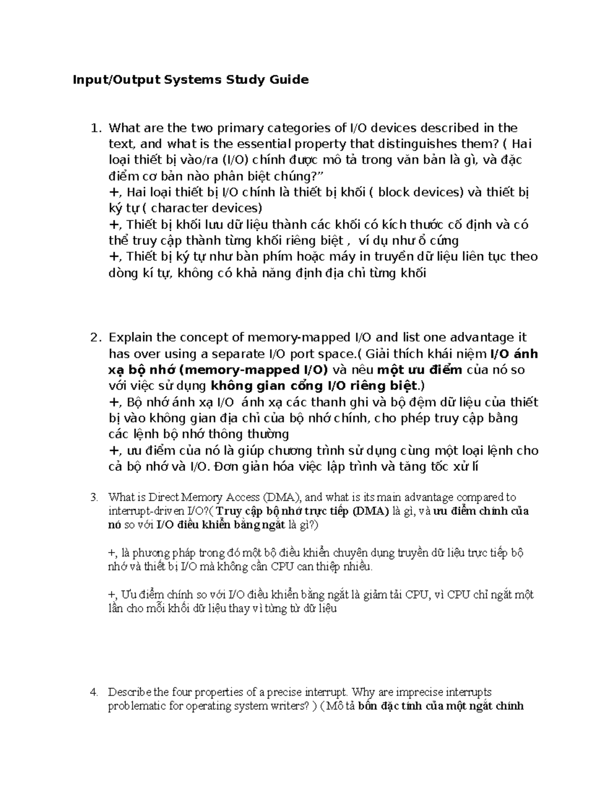 Systems Study Guide 1: Key Concepts in Device Management - Studocu
