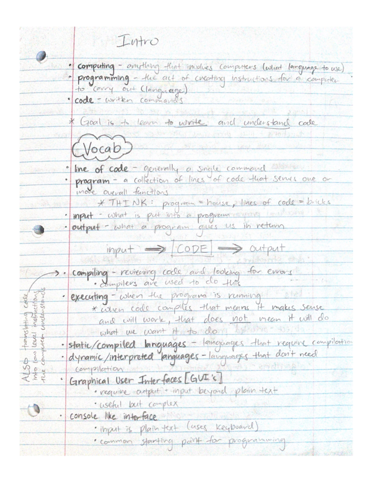 CS1301 - Comprehensive Lecture Notes on Introductory Computing Concepts ...