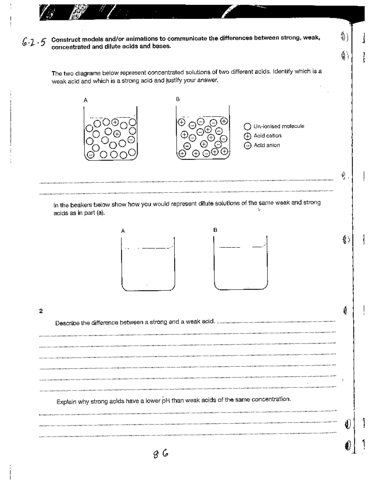 6.2.5 Understanding Strong, Weak, Dilute, and Concentrated Acids and ...