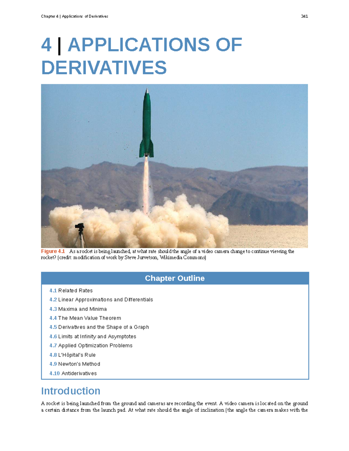 Chapter 4: Applications of Derivatives - Calculus Volume 1 (Part 175 ...