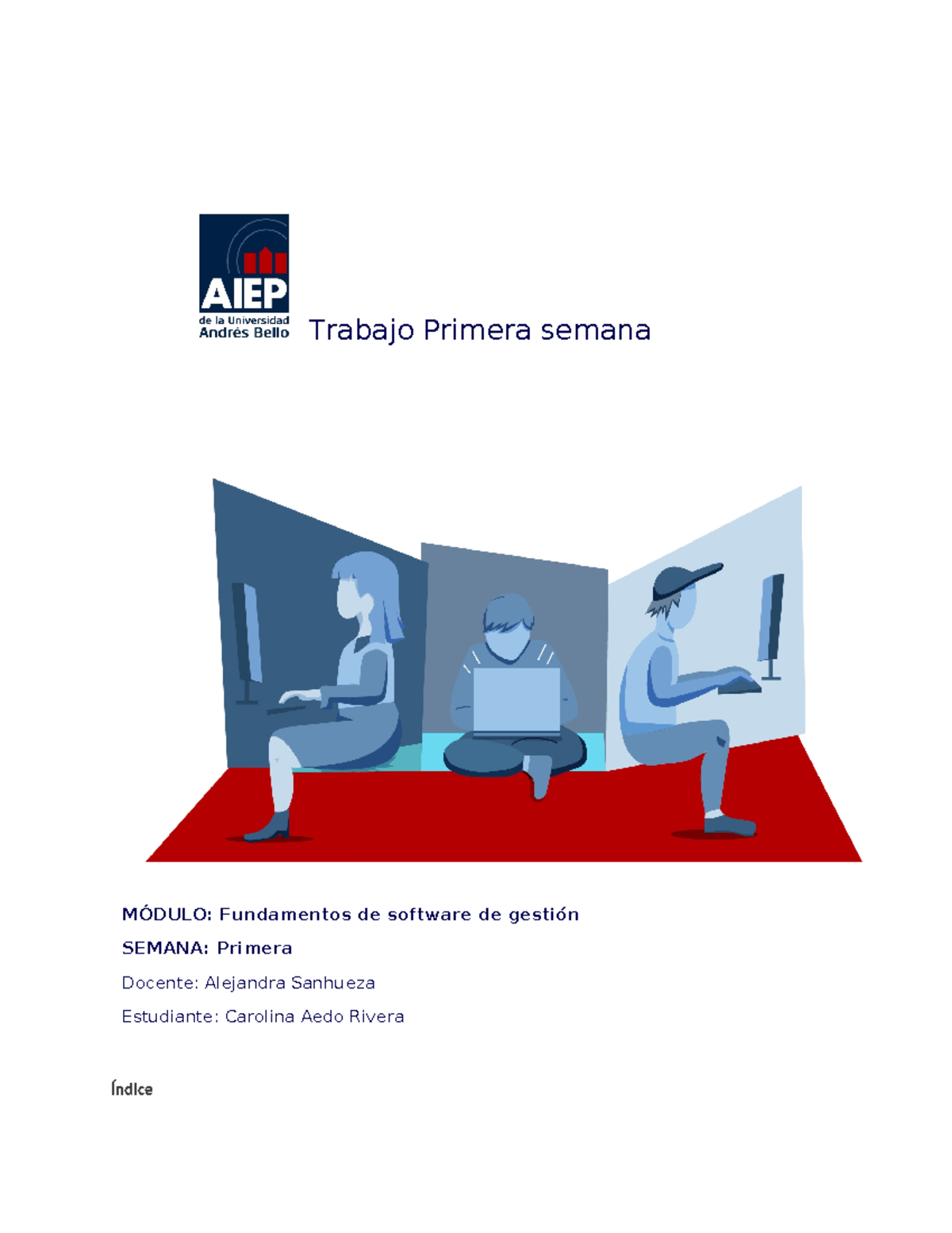 Trabajo sobre Software de Gestión - Módulo Fundamentos (Primera Semana ...