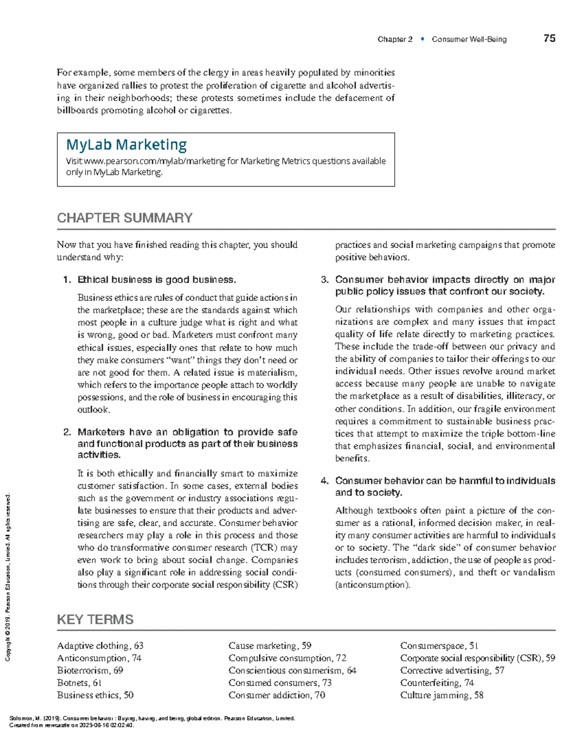 188 Section 2: Internal Influences on Consumer Behavior - Chapter ...