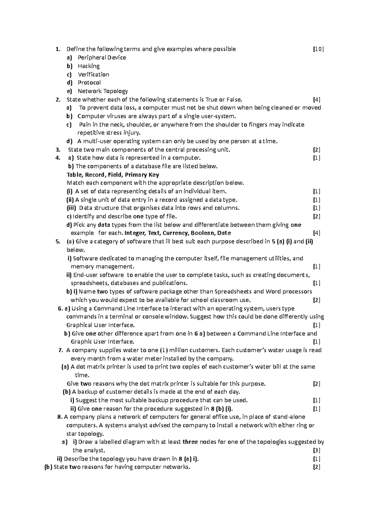 Form 5 Revision Notes - May 2023: Essential Study Material - Studocu