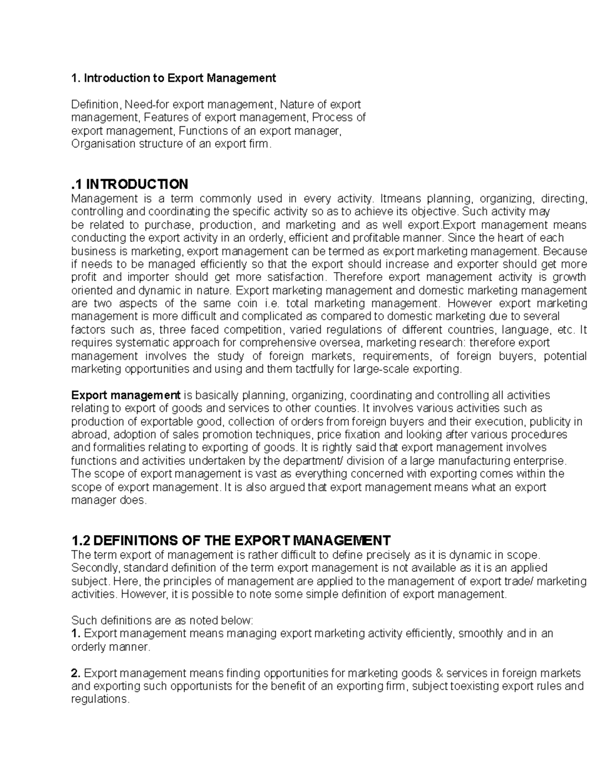 Export Management: Understanding Concepts, Functions, and Importance ...