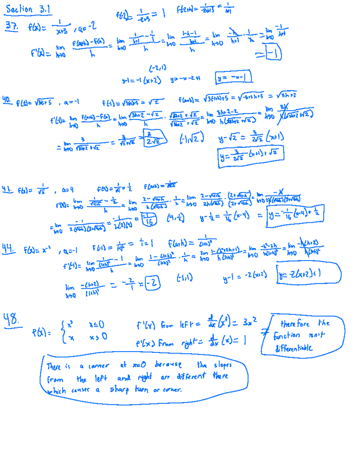 Homework 2 - HW 2: Limits and Differentiation Concepts - Studocu