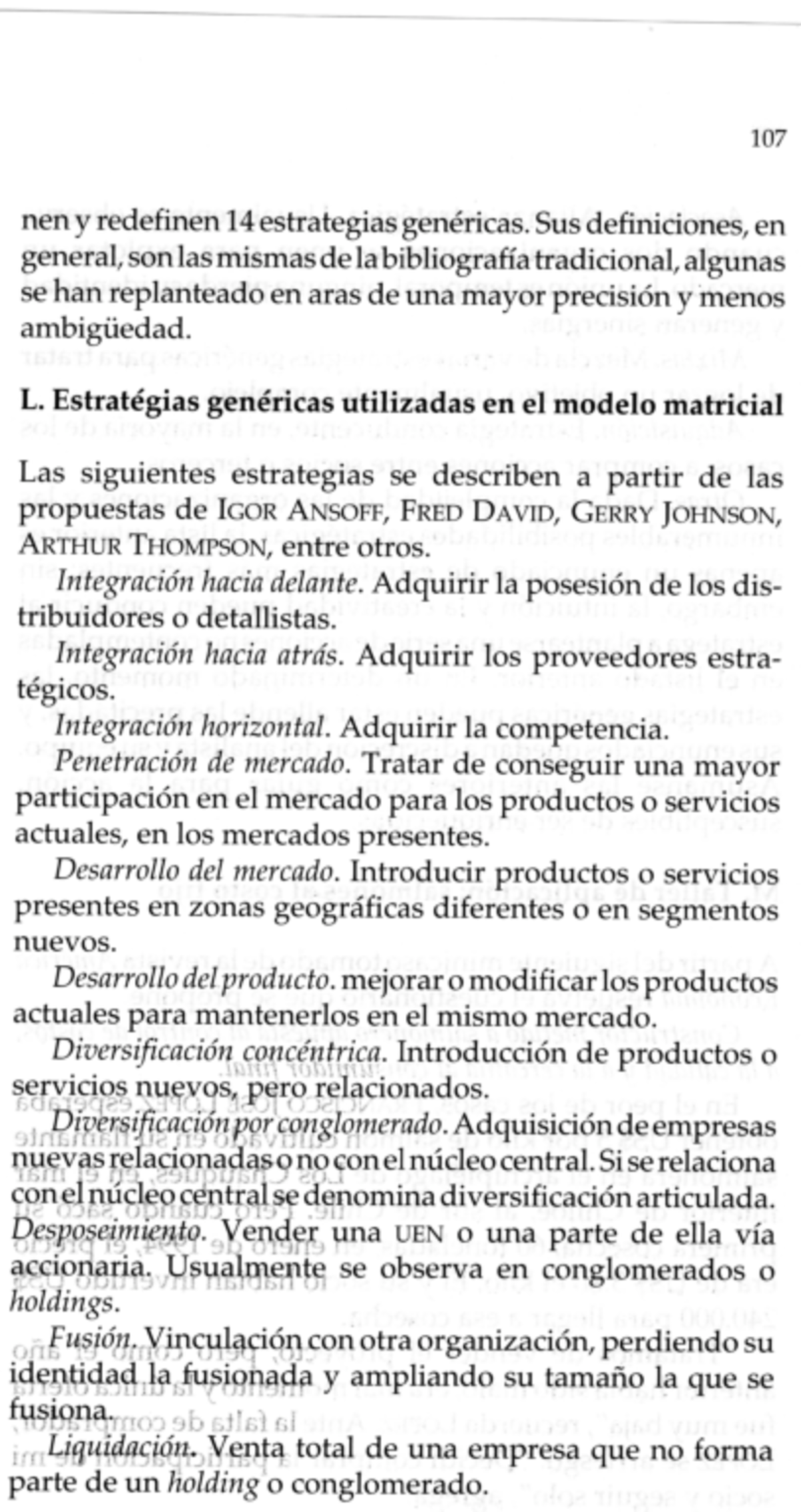 Definicion estrategias genericas (1) - 107 nen y redefinen 14 ...