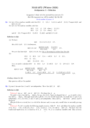 MAT4372 Winter 2025 Assignment 2: Binomial Model & Options Analysis ...