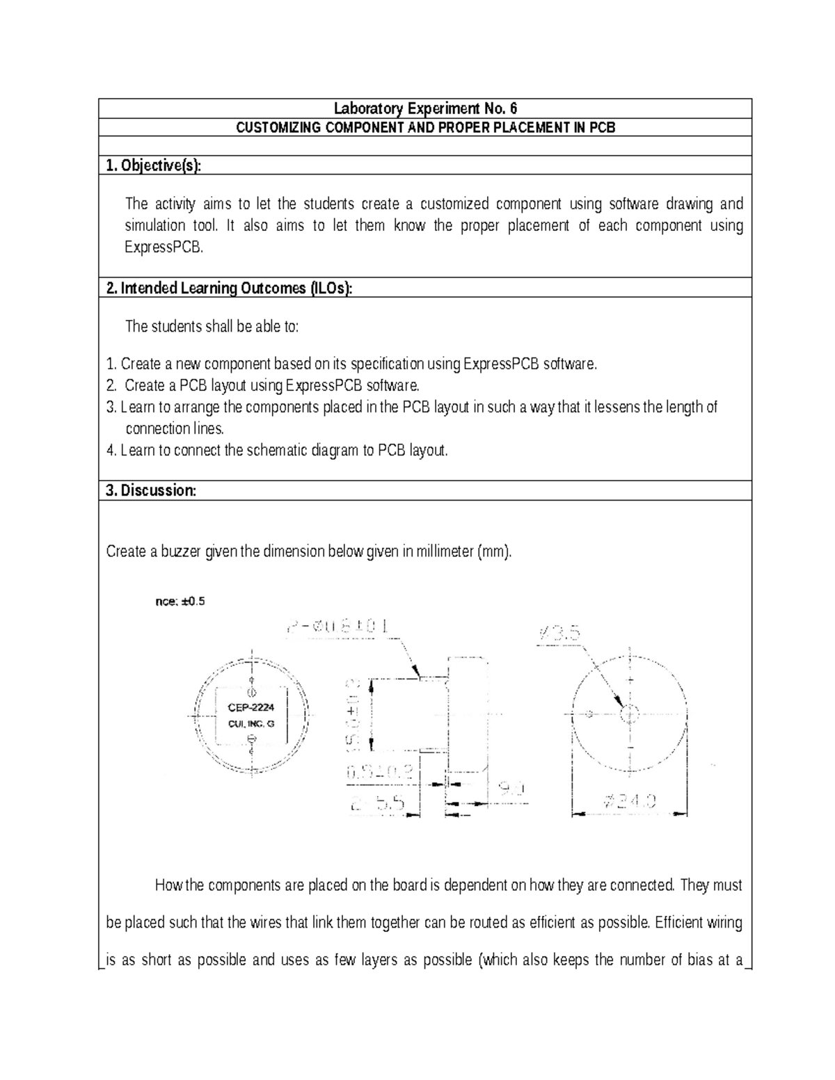 Experiment 6 - A schematic tutorial for electric circuits - Laboratory ...