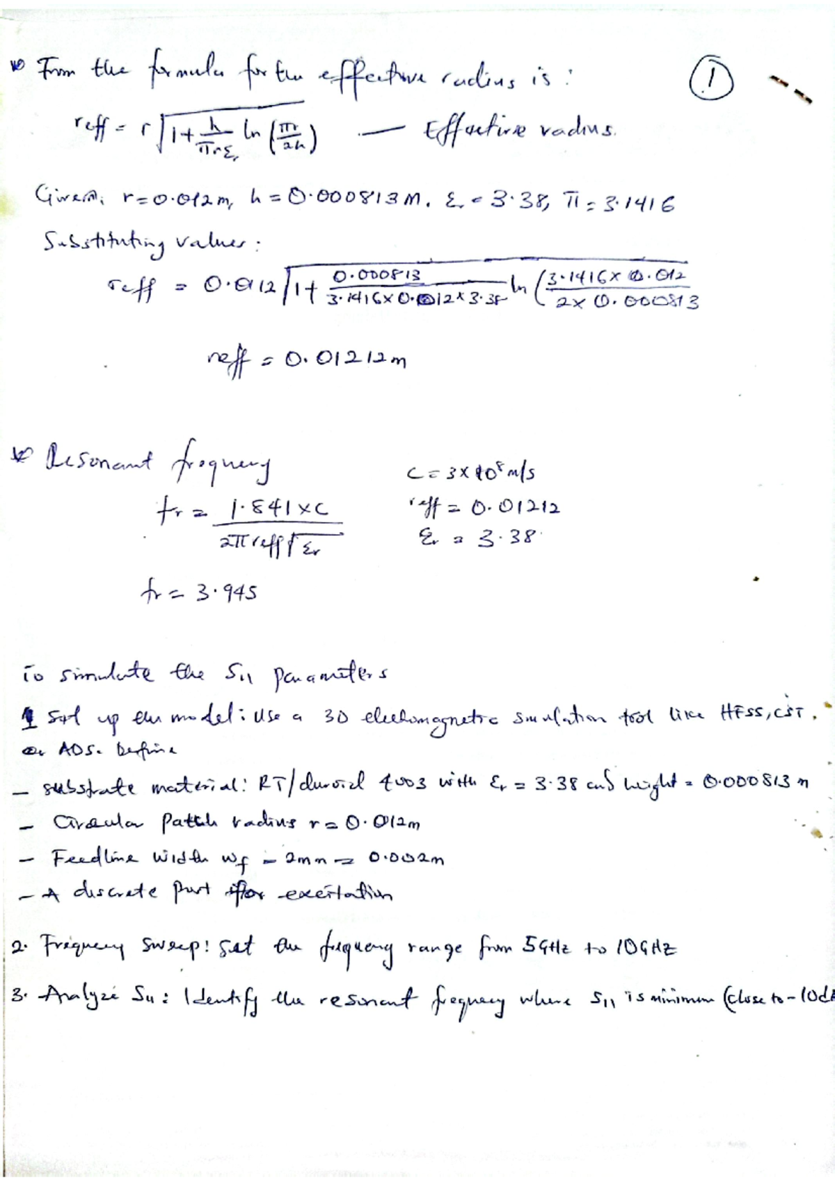 416 - Lecture note on ECE - 10 From the formula for the effective ...