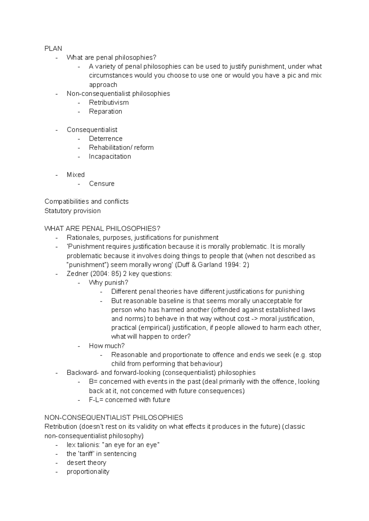Penal Philosophies: Lecture Notes on Theories of Punishment and Justice ...