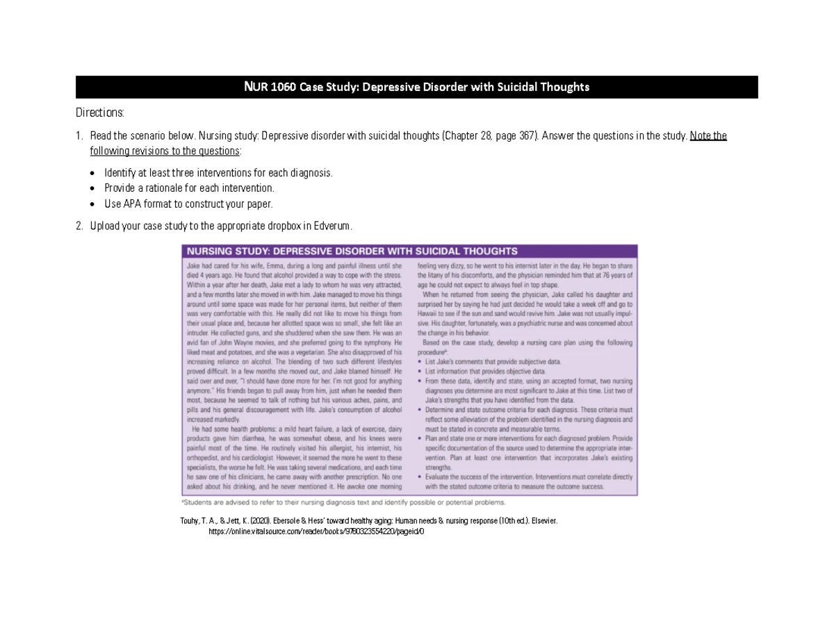 NCP - 04.23 - Comprehensive Nurse Care Plan Outline Guide - Studocu