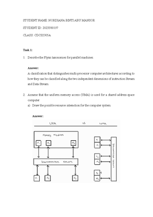220810 CSC580 NCS6A NAR exam - NAME: Nurdalia Binti Abdul Rahim Id No ...