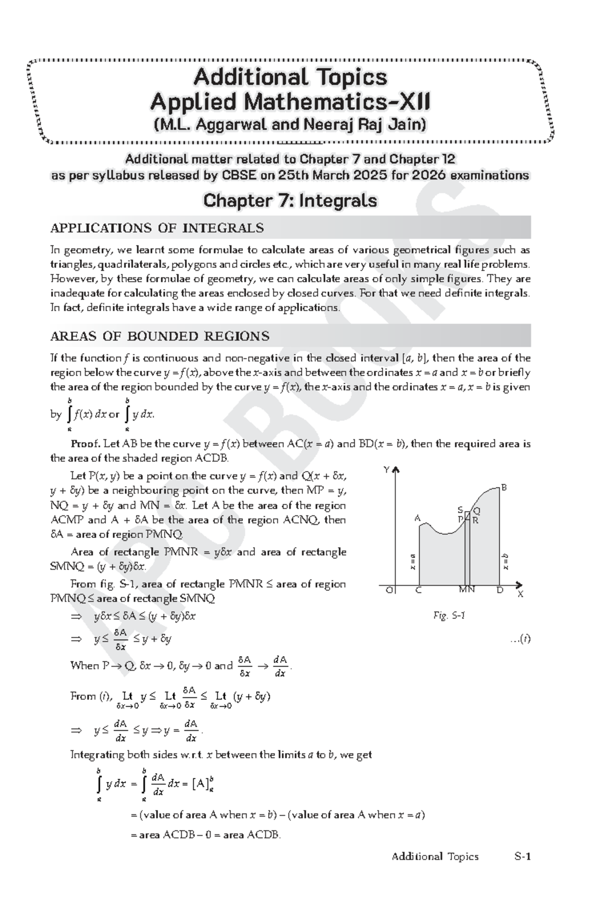 Supplementary Notes on Applied Mathematics XII (Final Exam) - Studocu