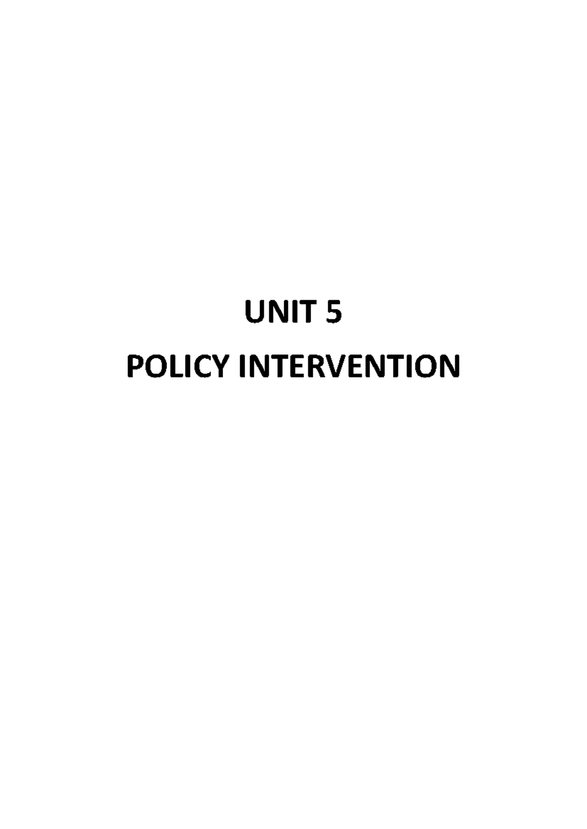 UNIT 5 NOTES: Local Challenges in Situational Crime Prevention - Studocu