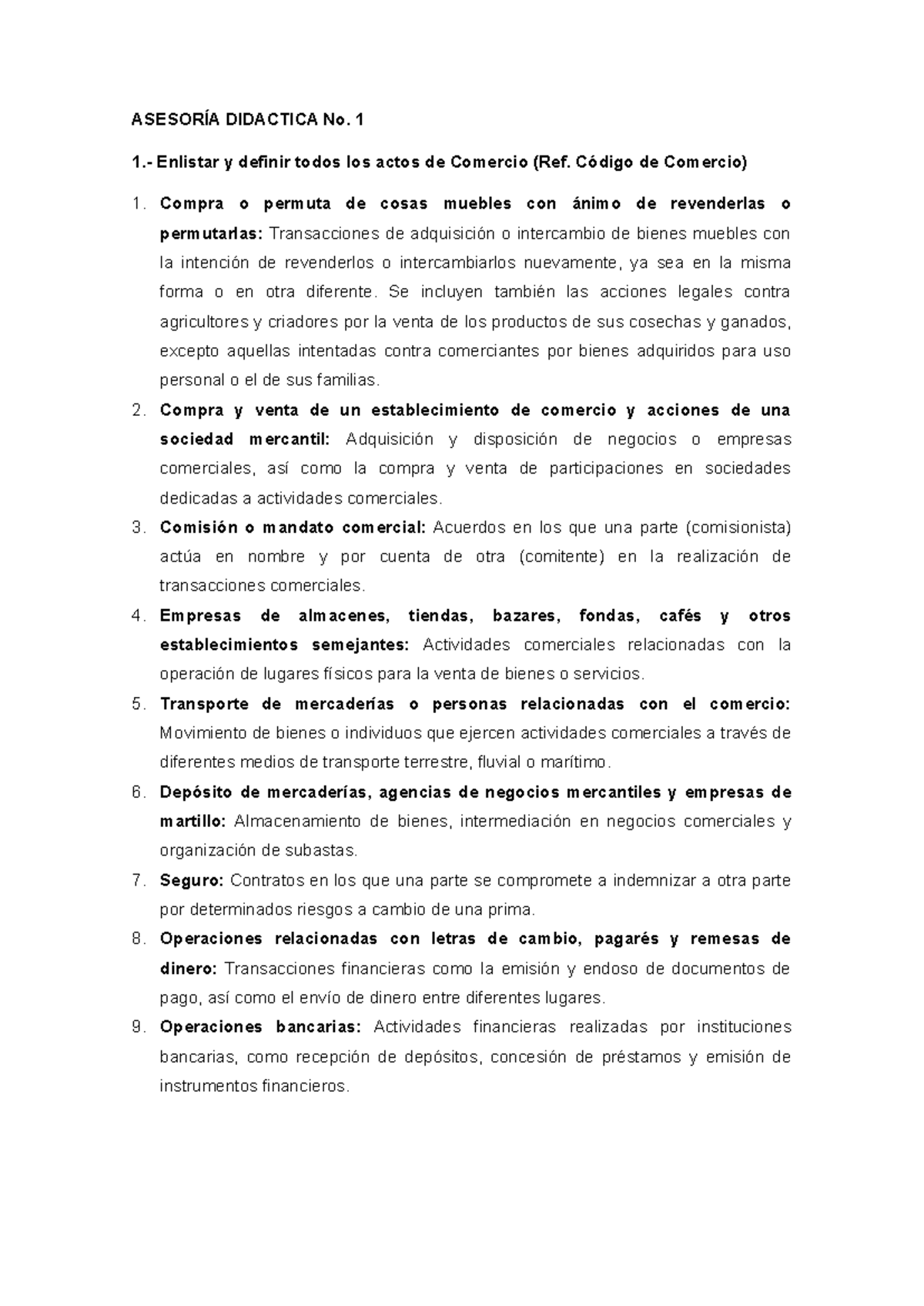 Asesoría Didactica No - Ensayos de legislacion - ASESORÍA DIDACTICA No ...