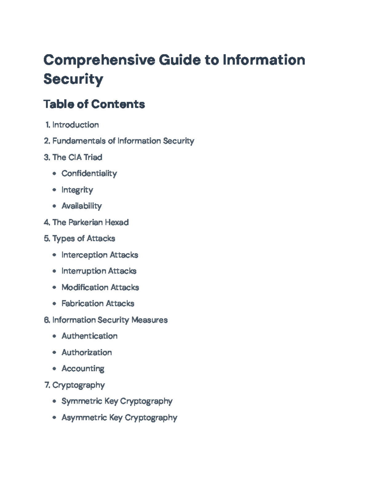 Information Security: Comprehensive Guide to Measures and Concepts ...