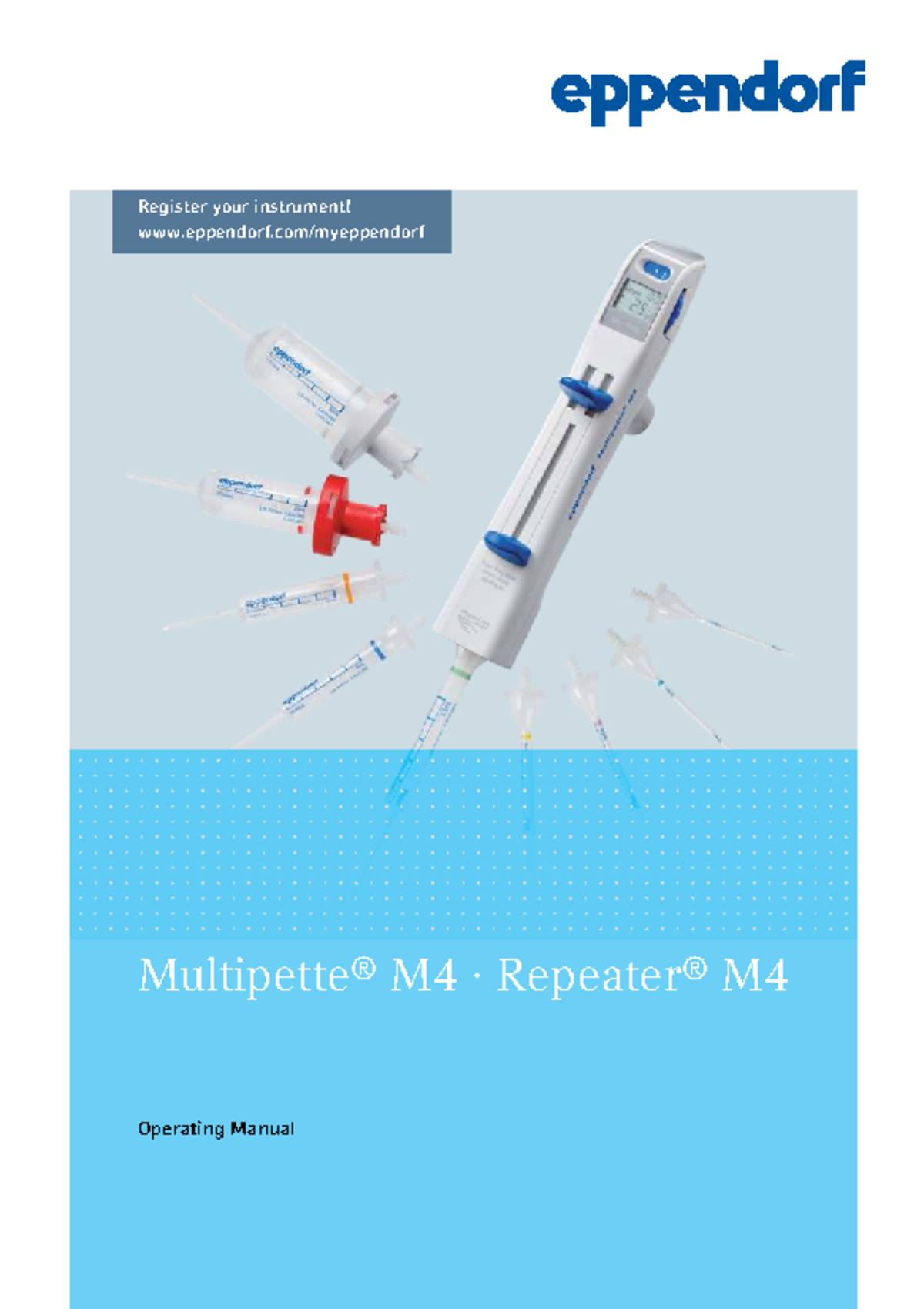 Eppendorf M4 Multipette Operating Manual 2023 - Studocu