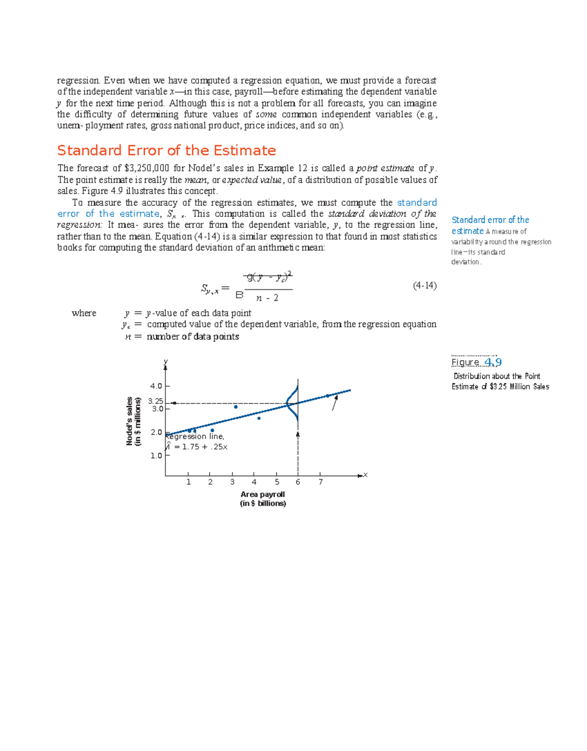 T52 - Regression Analysis and Standard Error of Estimate - Studocu