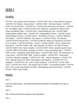 Syllabus - contains all the portions for semester 1 of BCA