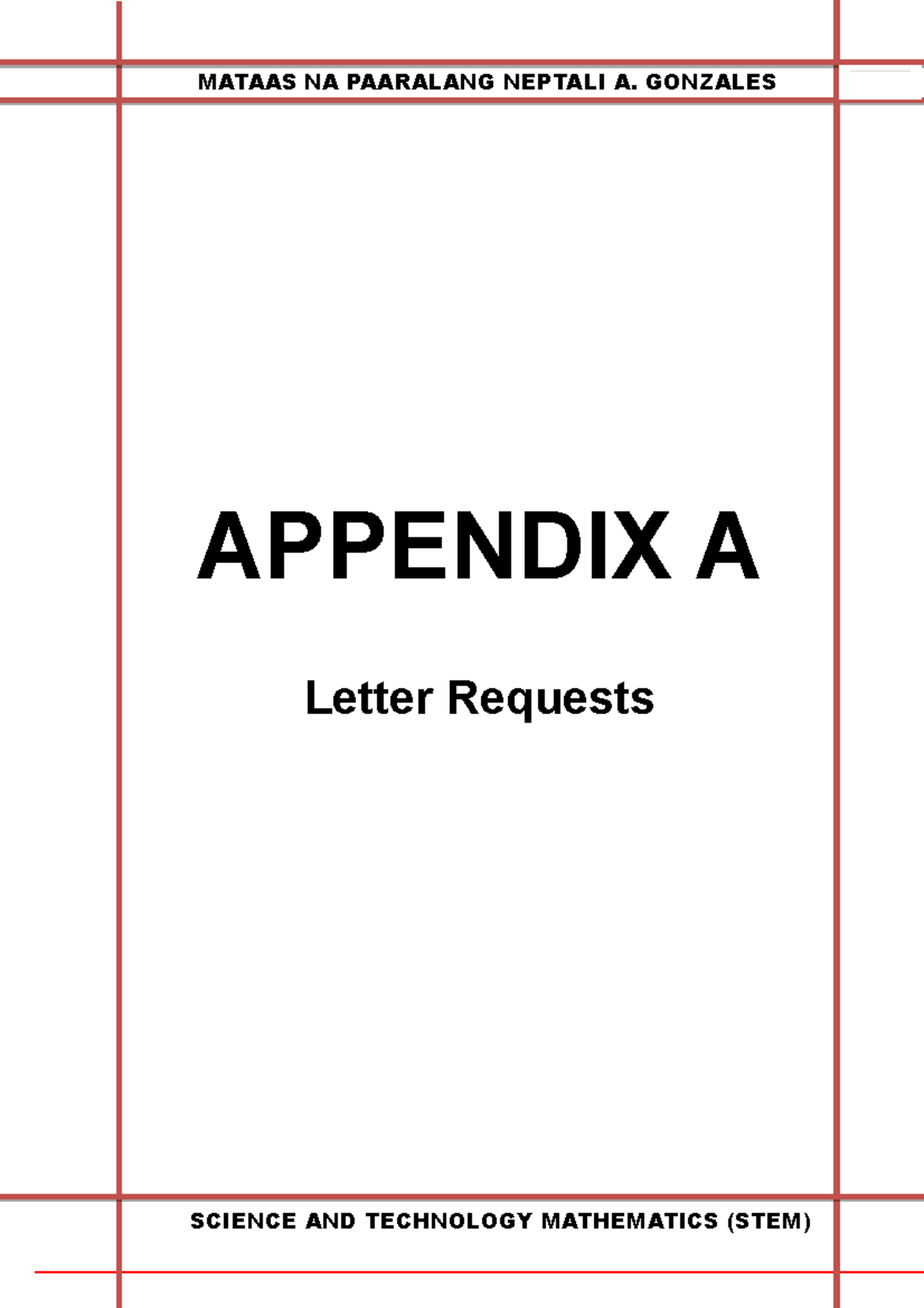 Appendices for Research Study on Piezoelectric Energy (STEM 12) - Studocu