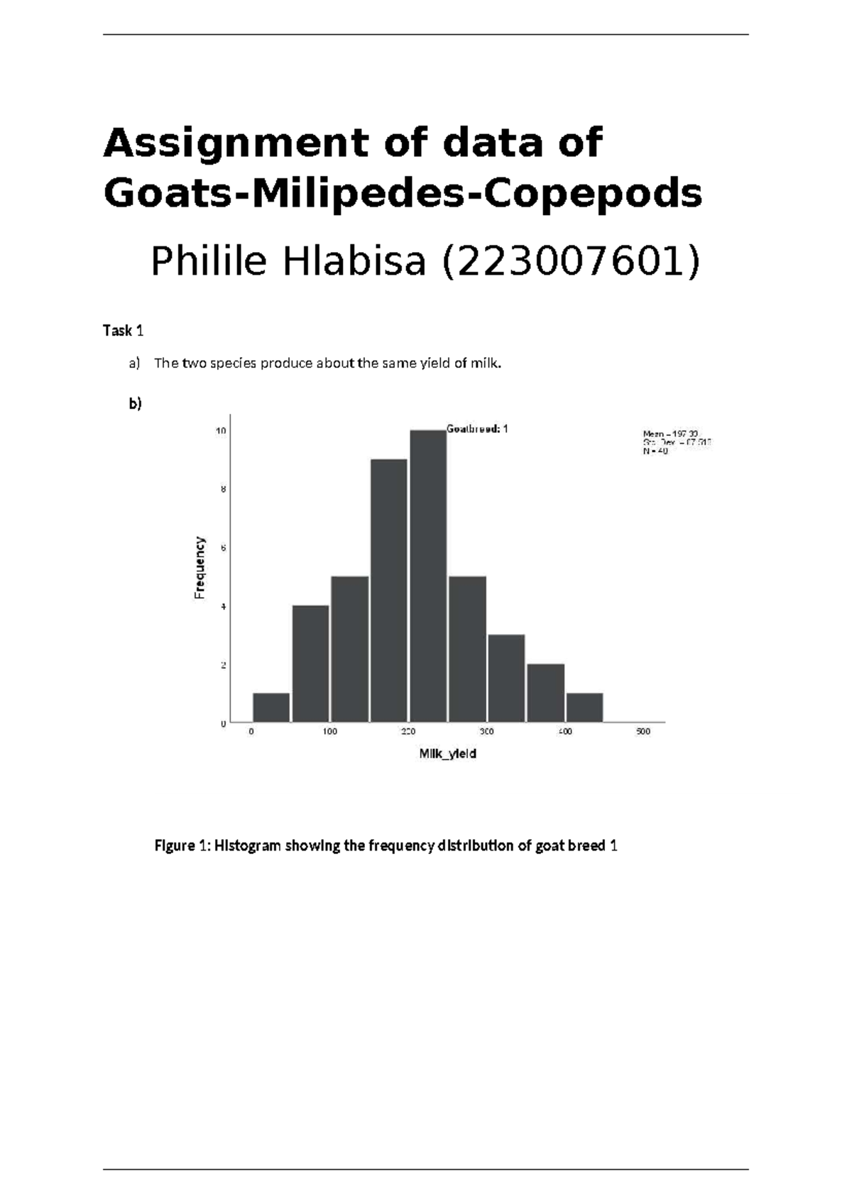 Assignment of data of Goats doc 1 (003) - Assignment of data of Goats ...