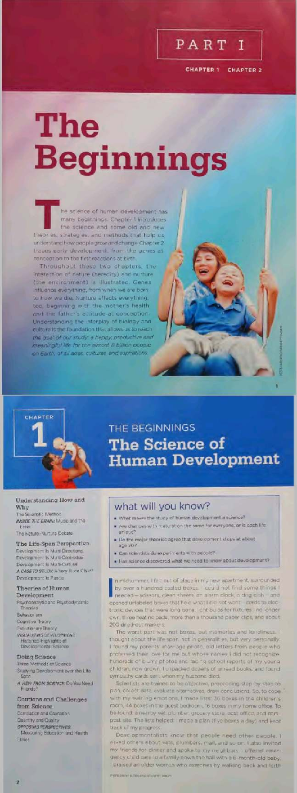 **Lifespan Development: Chapter 1 - The Science of Human Growth and ...
