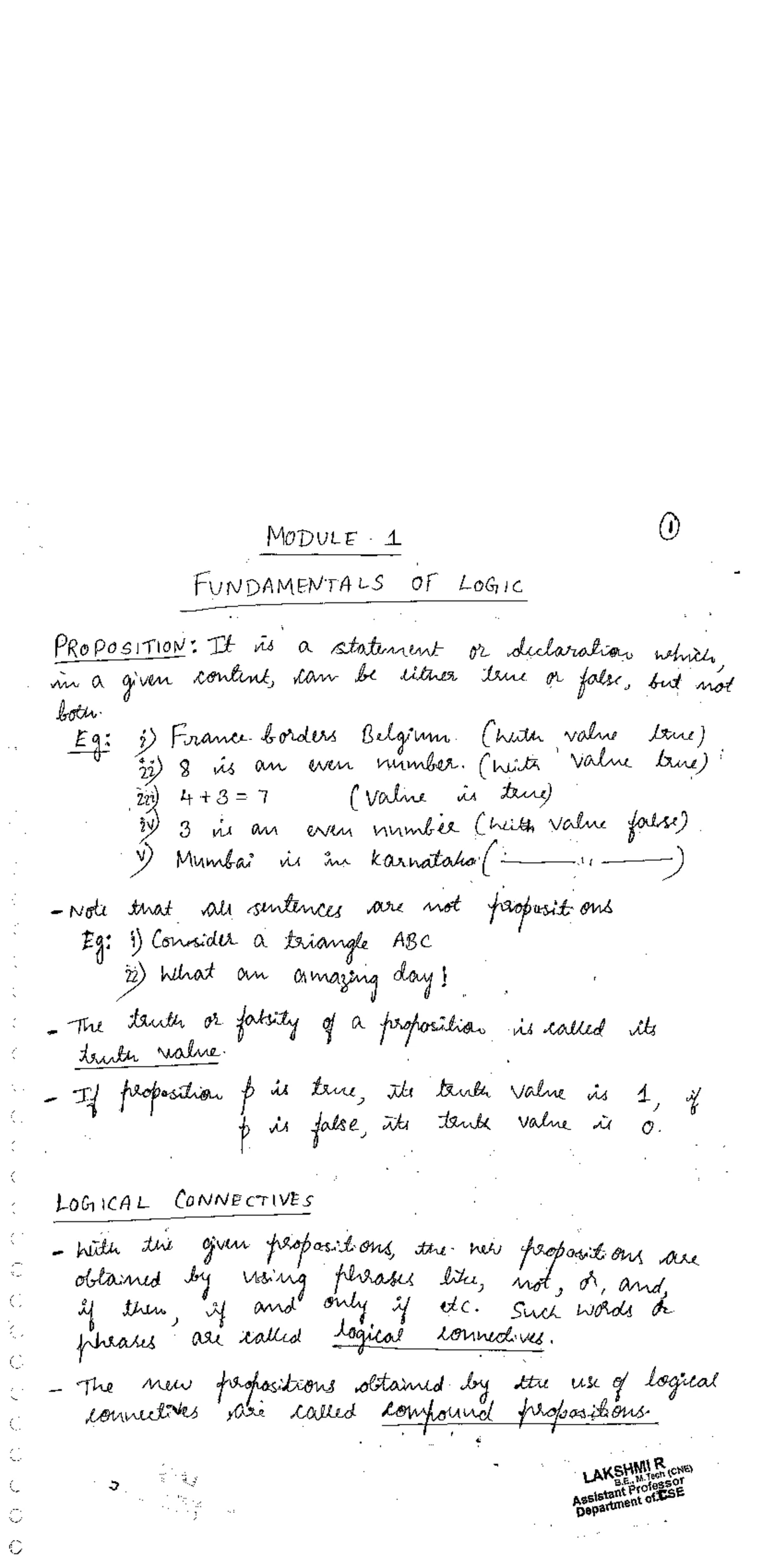 BCS405A Module 4 Principles of Counting: Inclusion-Exclusion - Studocu