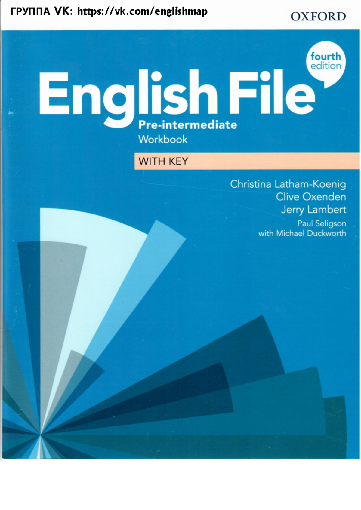 English File Pre-Intermediate Workbook with Key - 4th Ed. Review Guide ...