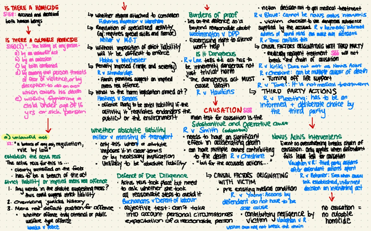 A+ Summary of Duty of Care and Negligence Principles for 2022 Exam ...