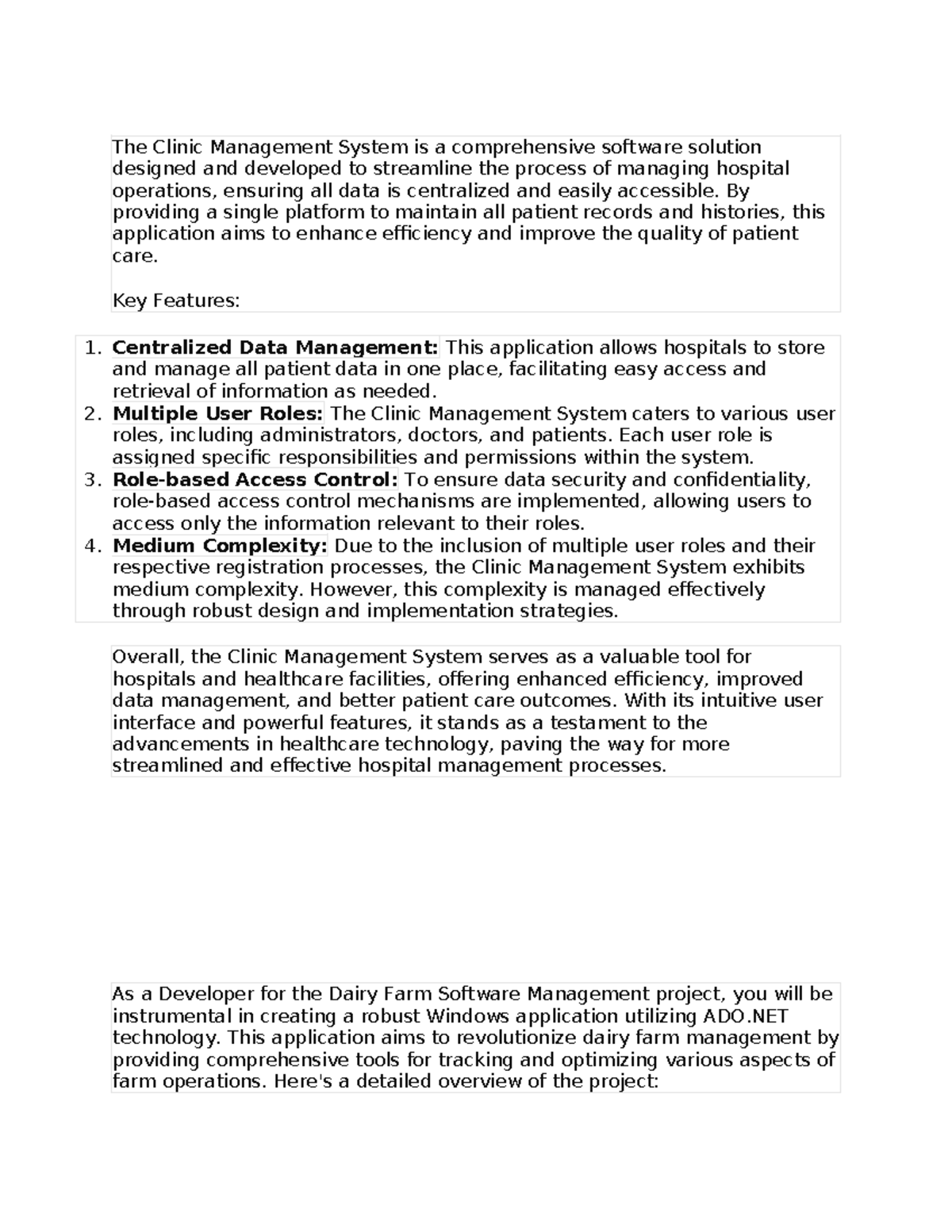 Clinic Management System Overview: Features & Benefits - Studocu
