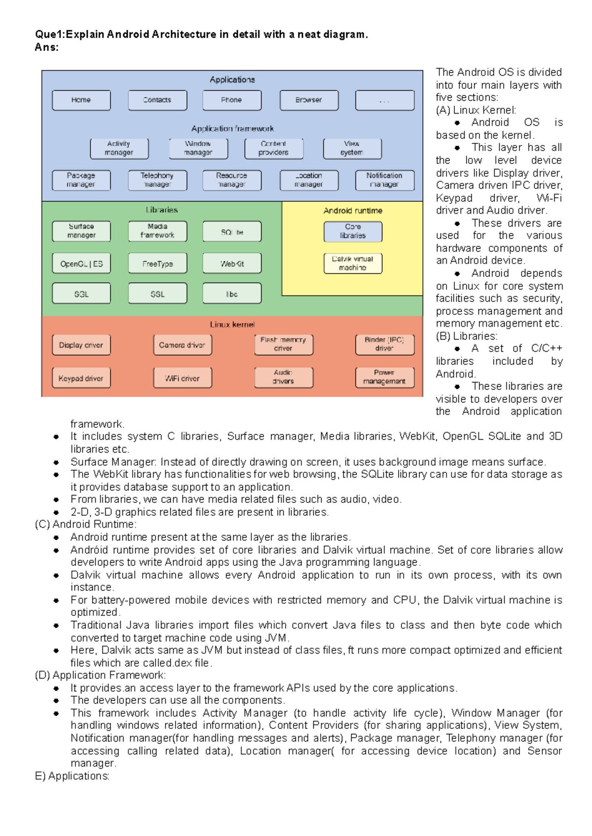 MAD IMP - Essential Questions on Android & iOS Architecture Analysis ...