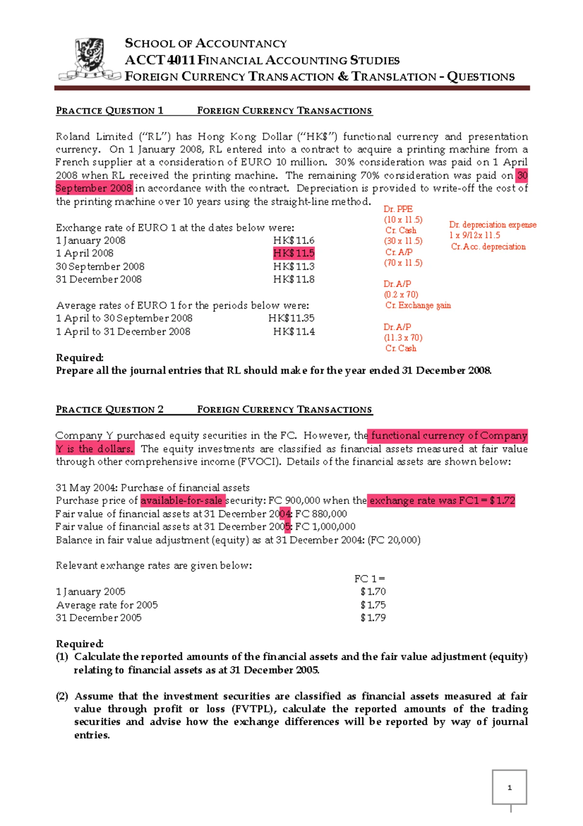ACCT4011 Lecture 1 Business Combinations I - Acquisition Method Overview -  Studocu