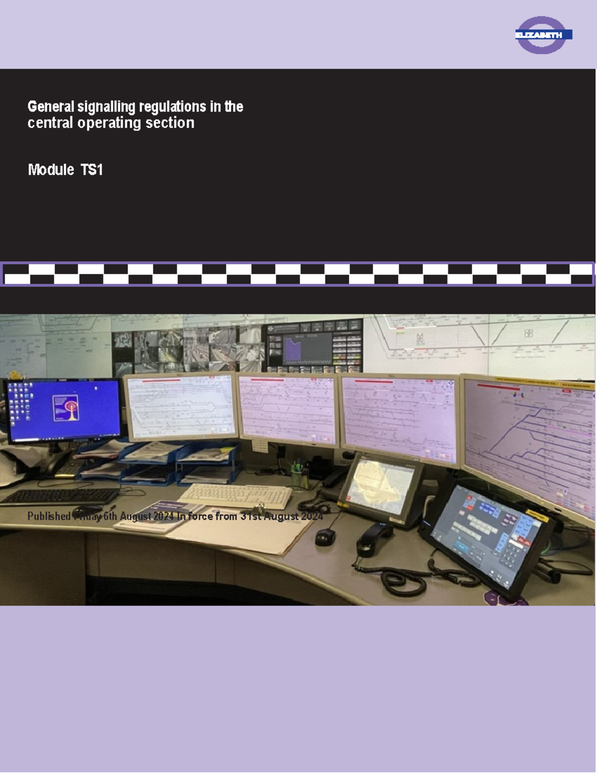 LU-TS-Central Operating Section General Signalling Regulations 2024 ...