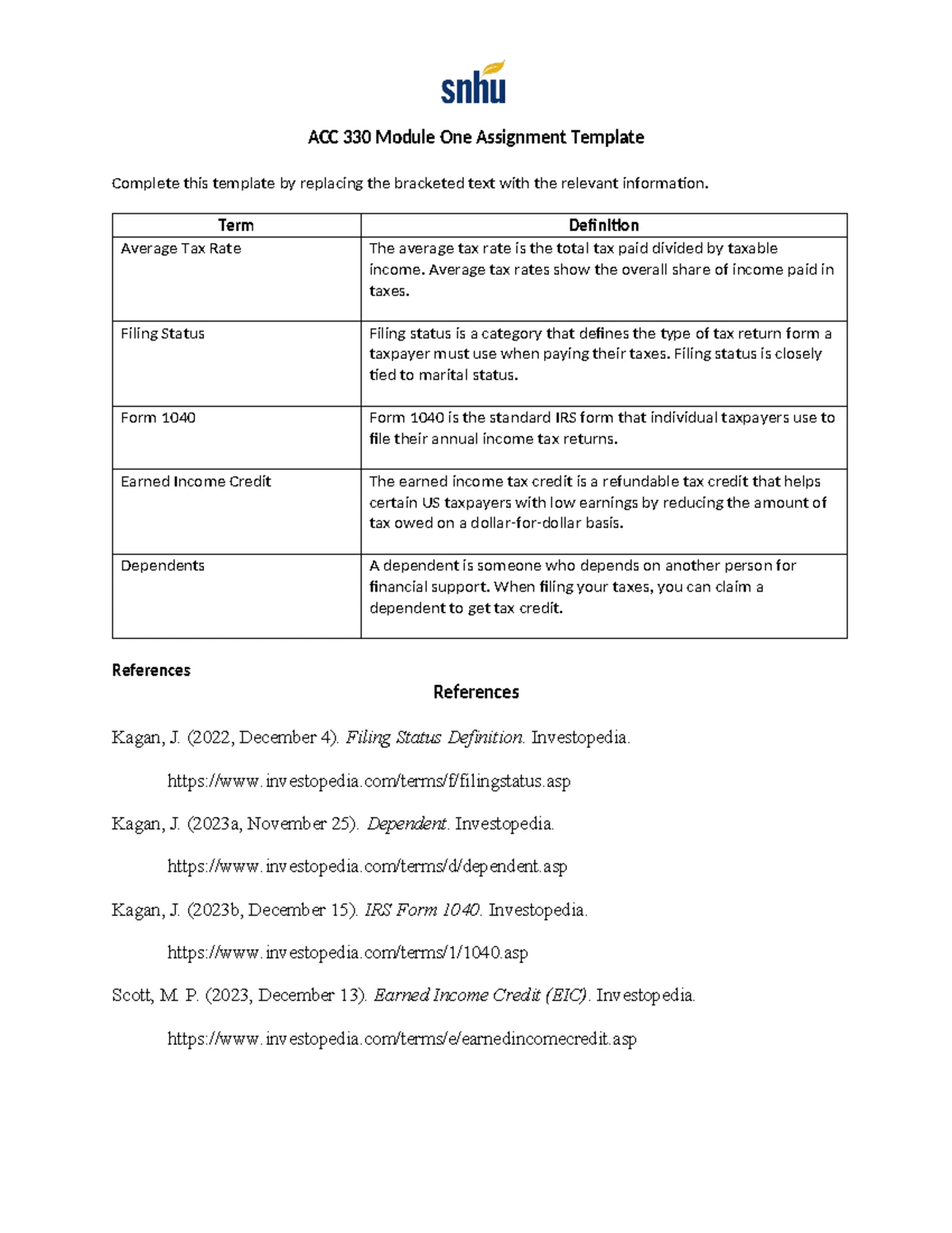 おすすめ Master - Assignment Four Module 318 ACC Glossary Define 1. 語学・辞書・学習参考書