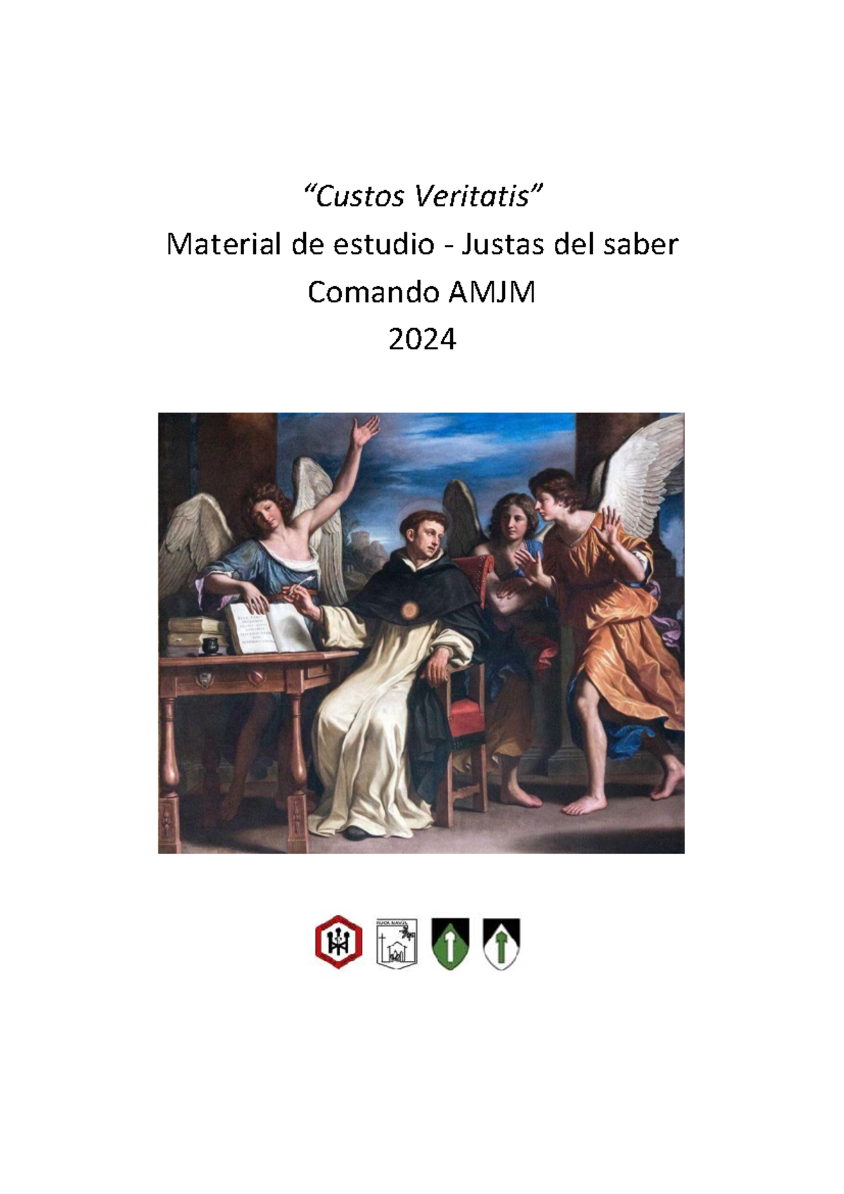 Proyecto Custos Veritatis 2024 - Material Justas del Saber AMJM - Studocu